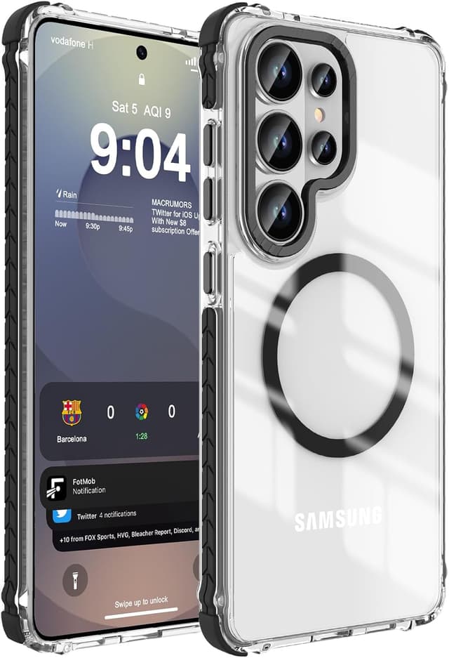 Imagen de DeerLamn Strong Magnetic Case for Galaxy S26 Ultra en OfertitasTOP