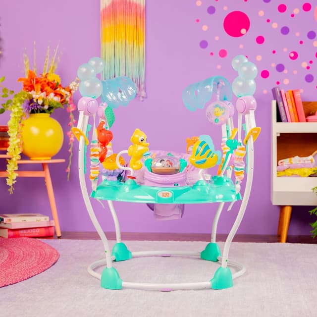 Thumbnail 13 de Bright Starts Sea of Activities, Saltador de Bebés Ariel Disney🧜♀