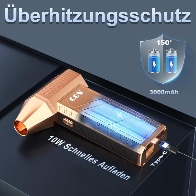 Thumbnail 6 de CCV Elektrische Staubgebläse 3000mAh