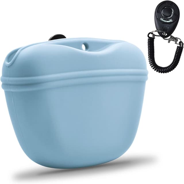 Thumbnail 6 de AUDWUD Silicone Dog Treat Pouch clip on