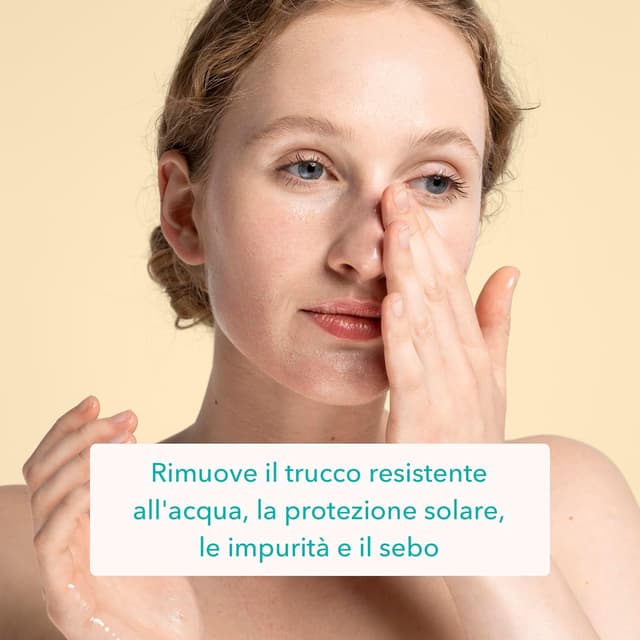 Detalle de colibri skincare CALMING OIL CLEANSER 200 ml, detergente viso oleoso e struccante per viso e occhi