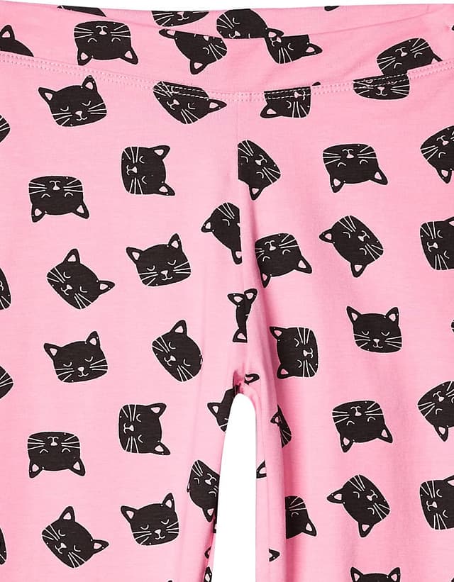 Detalle de Amazon Essentials Bambine e Ragazze Leggings a vita media in maglia di cotone