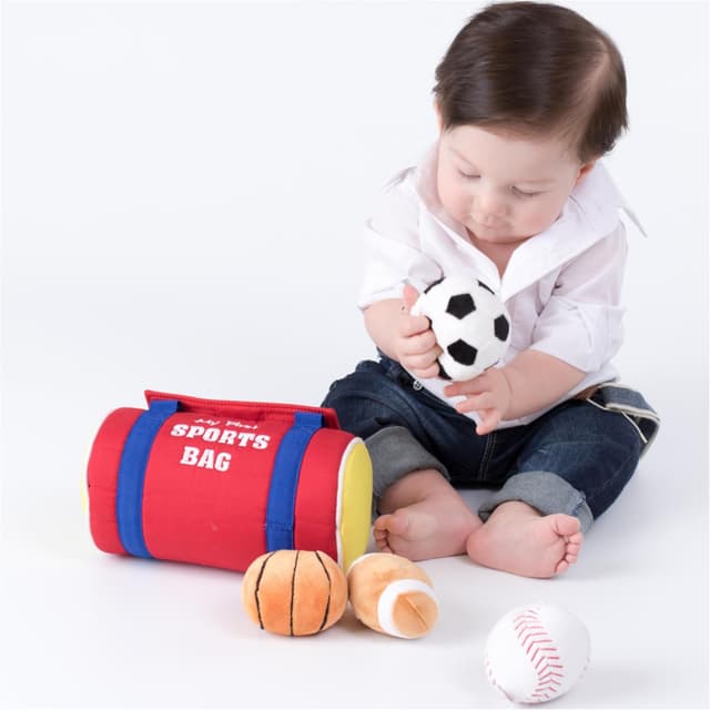 Detalle 2 de GUND My First Sports Bag Plush Playset 8