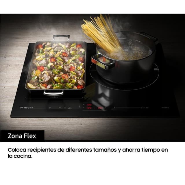 Detalle de Samsung NZ63B5046GK/U1 placa inducción 59cm