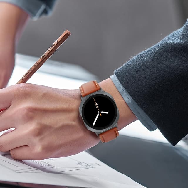 Thumbnail 6 de Tasikar Genuine Leather Watch Bands for Samsung Galaxy Watch 8 (40mm/44mm/Classic 46mm)