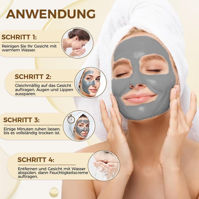 Thumbnail 5 de Kurkuma Tonerde Maske 3x70g 🎭