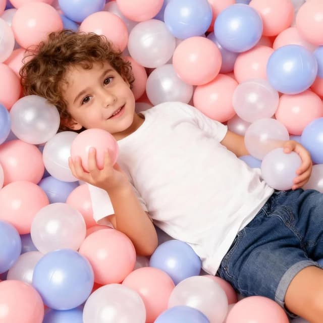 Thumbnail 6 de GOGOSO Ball Pit Balls for Toddlers Kids (Plastic, BPA-Free, Pastel) — Bulk Count