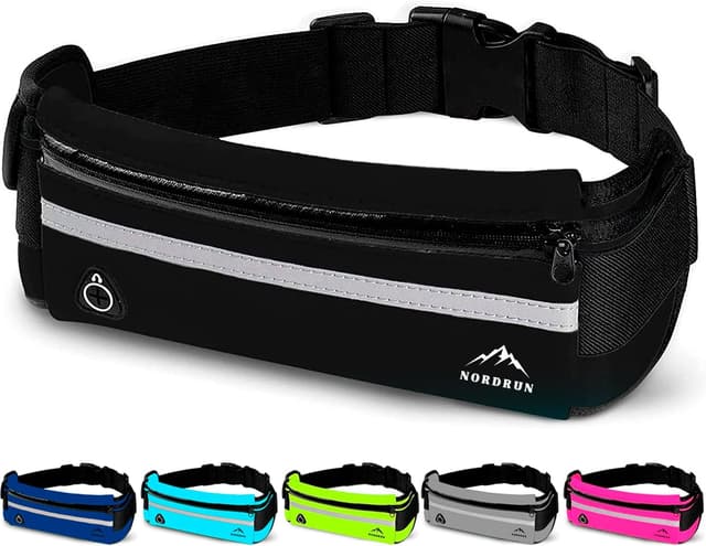 Detalle de Nordrun® Ceinture Running imperméable pour homme et femme avec porte-téléphone