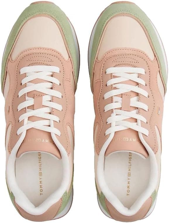 Detalle 2 de Tommy Hilfiger Women’s Easy Suede Runner Trainers