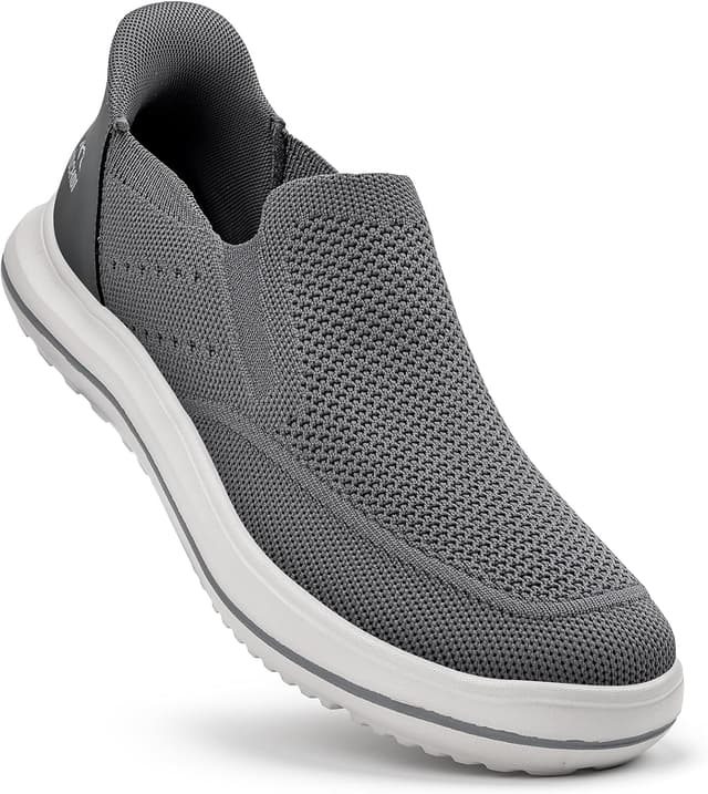 Detalle de ODCKOI Baskets Hommes Enfiler Sans Lacets