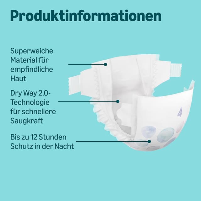 Thumbnail 2 de By Amazon Ultra Dry Windeln Größe 4 8–14 kg MONATSBOX