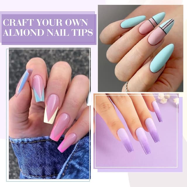 Thumbnail 6 de CANNI 6Pcs 9ml Hema-Free Gel Nail Polish Set (Green, Blue, Purple, Pink, Milky White) — LED Soak-Off DIY Kit