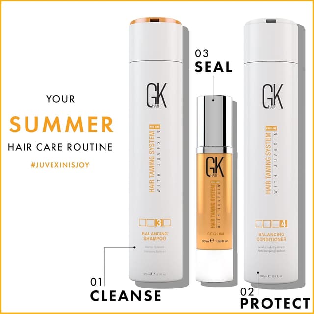 Detalle 1 de GK Hair Balancing Shampoo e Balsamo 300 ml