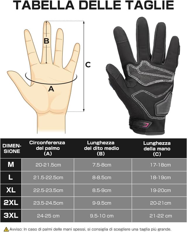 Thumbnail 5 de KEMIMOTO Guanti Moto Estivi con protezione nocche