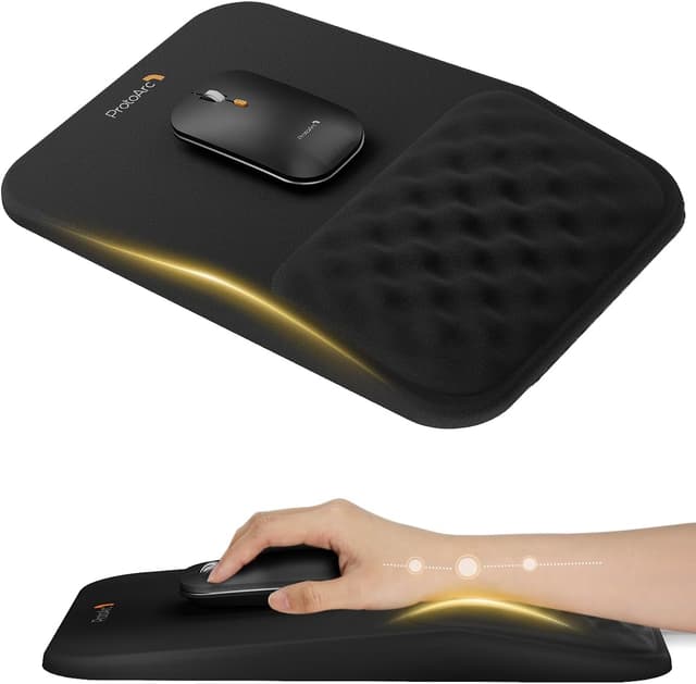 Imagen de ProtoArc MP50 Mauspad mit Handgelenkauflage 30×20×4 cm 🖱 en OfertitasTOP