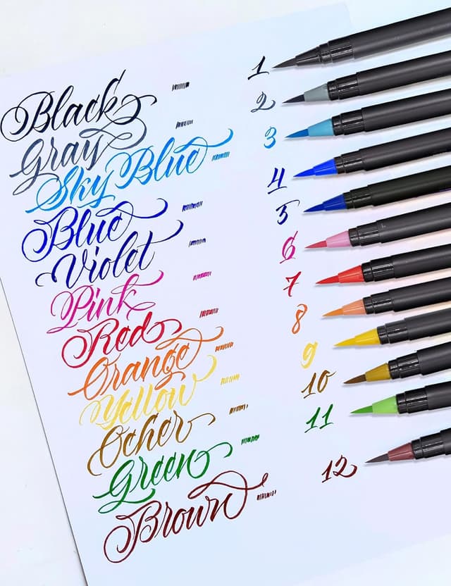 Thumbnail 2 de STATIONERY ISLAND Aquarellstifte 37-teilig 🎨