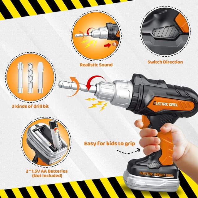 Thumbnail 2 de Kids Tool Set 46 PCS