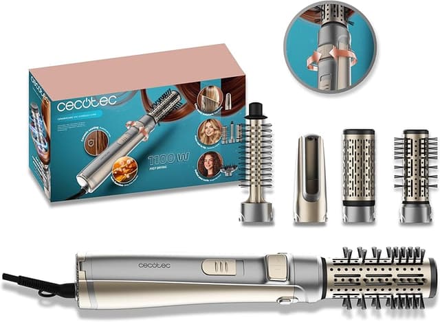 Thumbnail 3 de Cecotec CeramicCare 10in1 AirBrush 1200W — Cepillo 10 accesorios