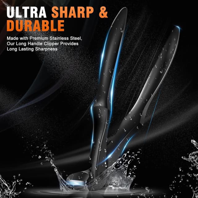 Thumbnail 6 de DRMODE Long Handled Angled Head Toenail Clippers for Thick Nails ✂