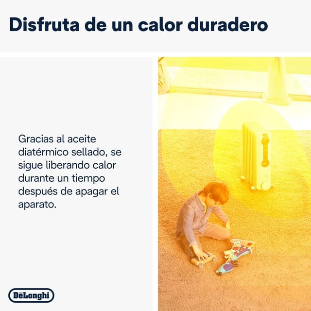 Detalle de De'Longhi Radia S TRRS0715 radiador 1.500 W