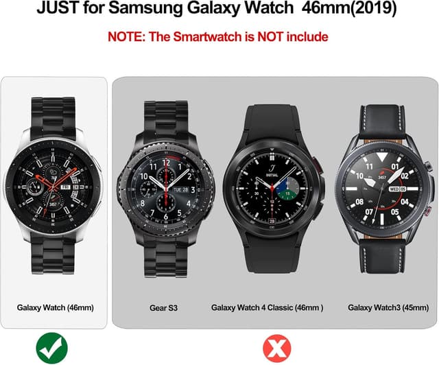 Detalle 2 de V-MORO Armband für Apple Watch 44 mm schwarz