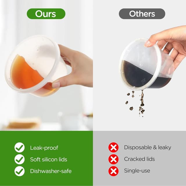 Thumbnail 6 de VINATO Recipientes Herméticos 24 pcs 360 ml