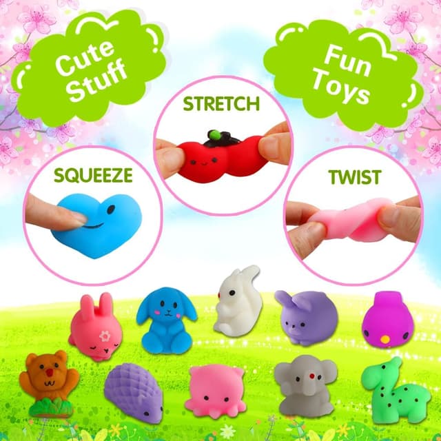 Detalle de 100 Pack Squishies Tiny Mochi Squishy Toys