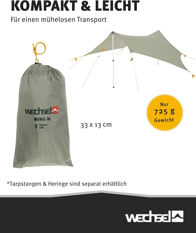 Thumbnail 6 de Wechsel Wing M 5.000 mm Zeltdach 🌧