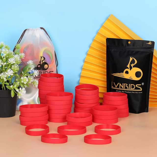 Thumbnail 1 de LVNRIDS Braccialetti silicone 100 pezzi 20,2 cm