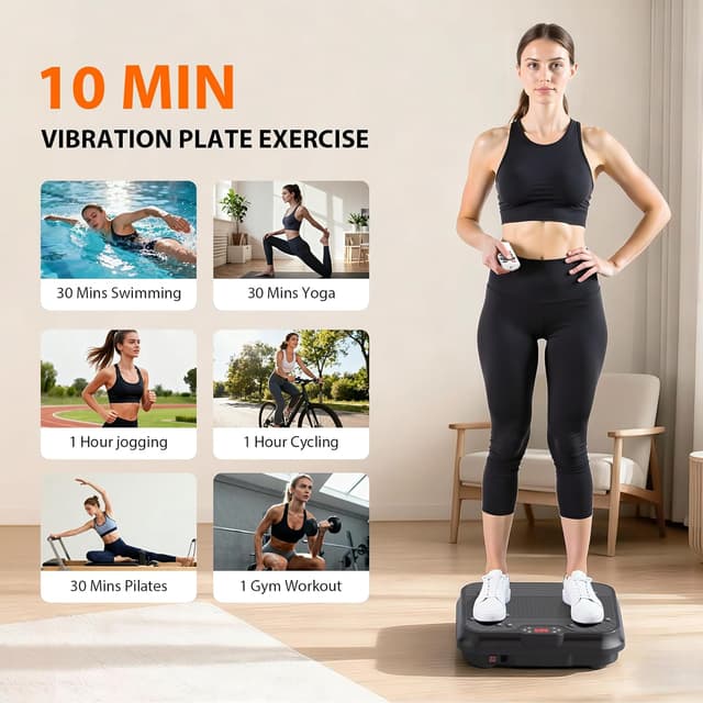 Detalle 2 de DKDNSJ Vibration Plate 400 Lbs Capacity ๐