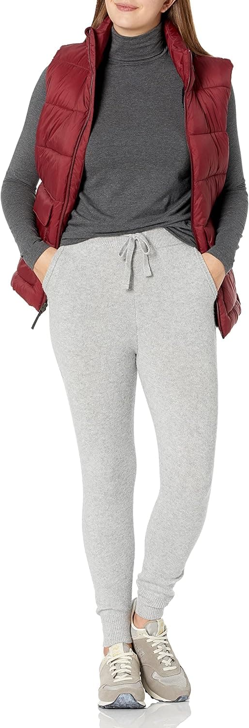 Detalle de Women’s Long-Sleeve Turtleneck Fleece Top