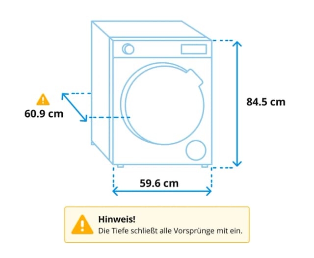 Thumbnail 7 de Sharp KDNHA9S6PWECB Wärmepumpentrockner 9 kg