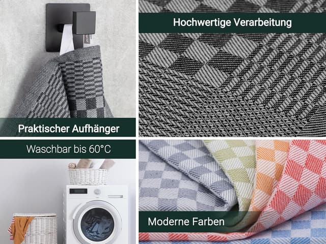 Thumbnail 3 de ZOLLNER 10er Set Geschirrtücher 46x70 cm