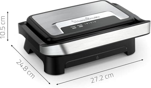 Detalle 2 de Moulinex GI305DF0 Grill y Barbacoa Interior, 2000W