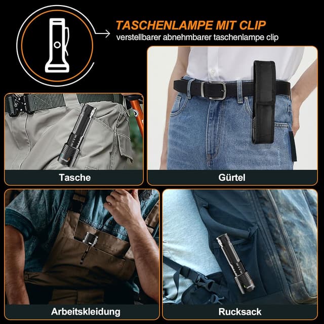 Thumbnail 3 de Relybo XHM88 Torcia LED 1000000 lumen