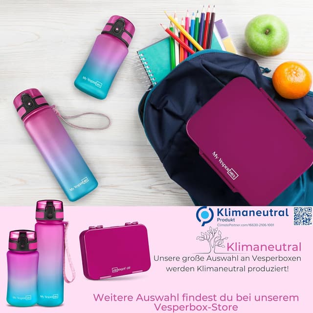 Detalle 1 de My Vesperbox Len Lunchbox 4 FĂ€cher đ±