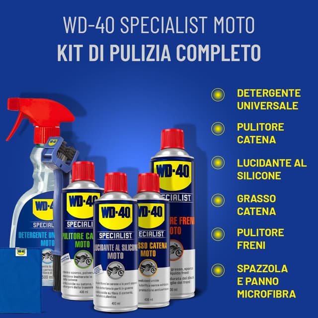 Thumbnail 1 de WD-40 Specialist Kit Manutenzione Moto