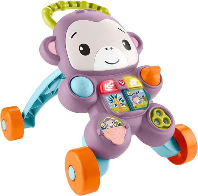 Detalle de Fisher-Price Scimmietta Viola andador 6 mesi