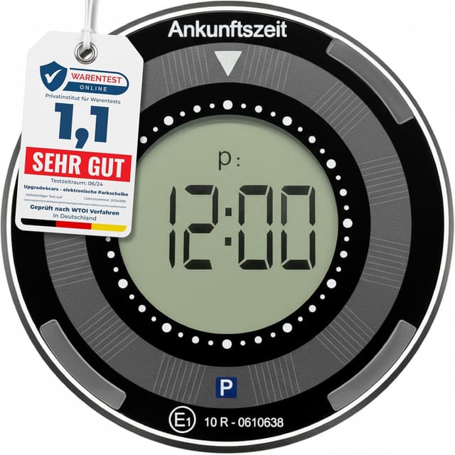 Detalle de Upgrade4cars Elektronische Parkscheibe CR2450