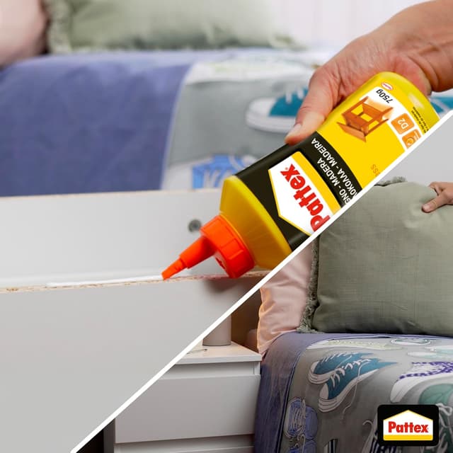 Thumbnail 4 de Pattex Cola Madera Express 750g 🪑 - Adhesivo Rápido