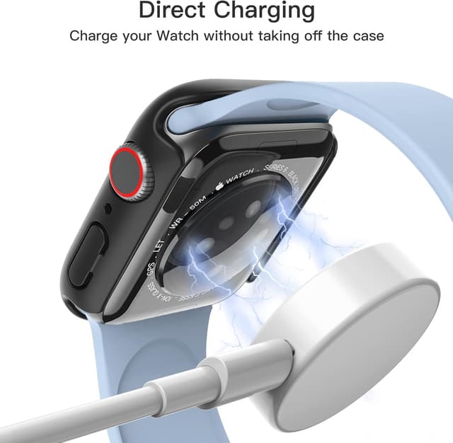 Thumbnail 5 de JETech Apple Watch Case with Screen Protector 40mm 2 Pack