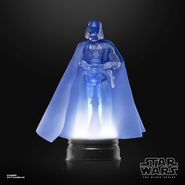 Detalle de Hasbro Star Wars The Black Series Holocomm Collection – Darth Vader action figure collezionabile da 15 cm