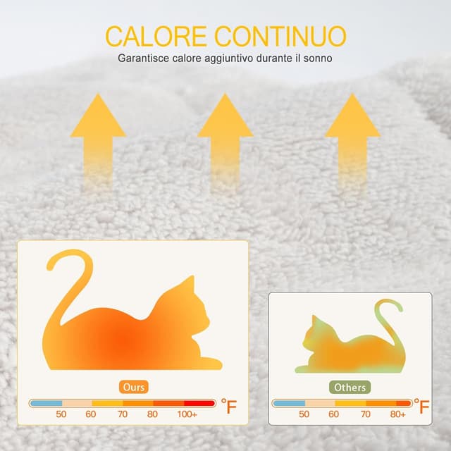 Thumbnail 4 de Mora Pets Tappetino autoriscaldante 70 x 46 cm 🐾