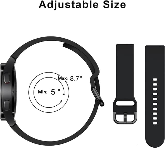 Detalle de 18mm Silicone Watch Strap for Garmin