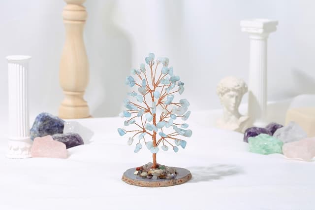 Thumbnail 1 de XIANNVXI Healing Crystal Aquamarine Tree 10 cm