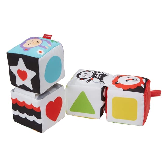 Thumbnail 5 de Fisher-Price Babys weiche Wendewürfel 4er-Set
