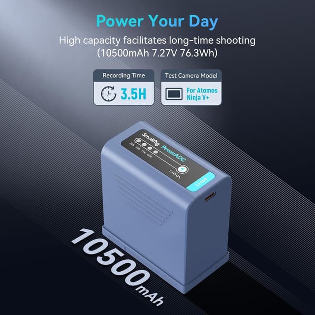 Thumbnail 1 de SMALLRIG NP-F970 Ersatzakku 10500mAh