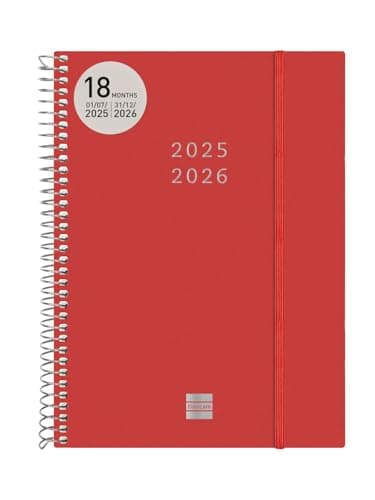 Thumbnail 1 de Finocam Agenda Espiral Semana Vista 18 meses 📘