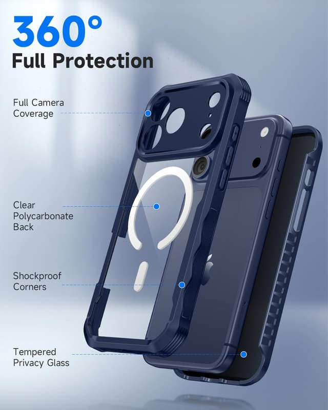 Detalle de seacosmo iPhone 17 Pro Max case with MagSafe
