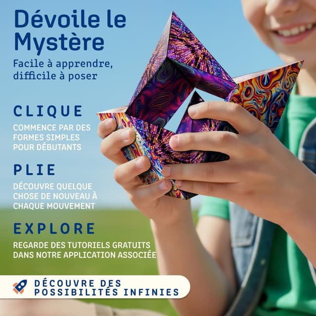 Thumbnail 3 de Shashibo Cube Transformable 36 aimants đź§©